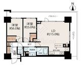 品川イーストシティタワー 17階 間取り図
