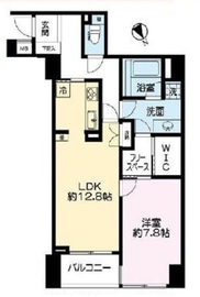 ファミールグラン神宮外苑前 4階 間取り図