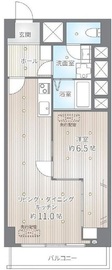 秀和高輪レジデンス 2階 間取り図