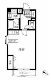 インフィニティ渋谷山手 2階 間取り図