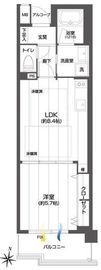 スカーラ渋谷松濤南 2階 間取り図