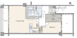 リーフィアレジデンス上原 3階 間取り図