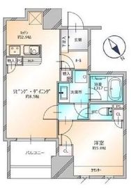 ブリリアイスト代々木上原 2階 間取り図