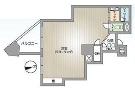 ヴィア・シテラ新宿 1階 間取り図