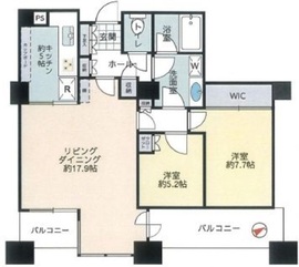 東京ツインパークス レフトウィング 28階 間取り図