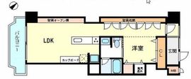 NICハイム中目黒 5階 間取り図