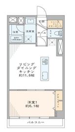 サンパークマンション千代田 9階 間取り図