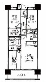 ザ・クレストリヴァシス 11階 間取り図