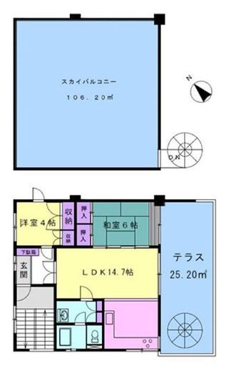アパートメンツ不動前 3階 間取り図