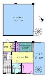 ドルチェ大森山王 3階 間取り図