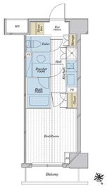 ファミール東京グランリッツ 4階 間取り図