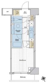 ファミール東京グランリッツ 4階 間取り図