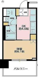 ブリリアタワー浜離宮 7階 間取り図