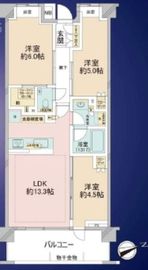 パークホームズ亀戸ガーデンズコート 3階 間取り図