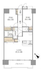 ライオンズプラザ赤羽 5階 間取り図