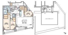品川グラスレジデンス 12階 間取り図
