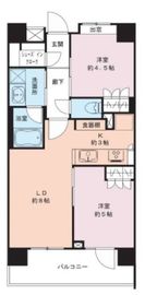 パークキューブ神田 4階 間取り図