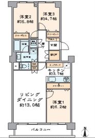 ファミリータウン東陽 2階 間取り図