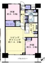 ザ・ウエストミンスター南平台 10階 間取り図