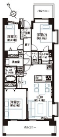 シスナブ池袋本町 17階 間取り図