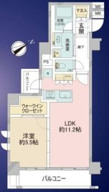 デュオステージ下落合 5階 間取り図