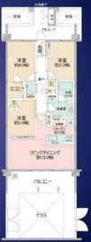 カスタリア初台 地下1階 間取り図