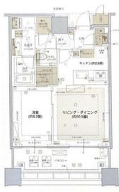 白金ザ・スカイ 16階 間取り図