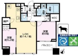 シティタワー有明 10階 間取り図