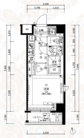 アルテシモモーレ 2階 間取り図