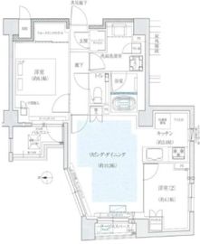 イプセ学芸大学 1階 間取り図