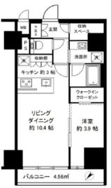フェルクルールプレスト文京湯島 2階 間取り図