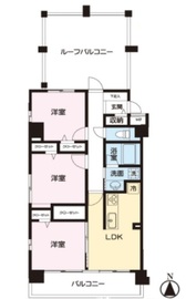 パロス駒場東大前 4階 間取り図