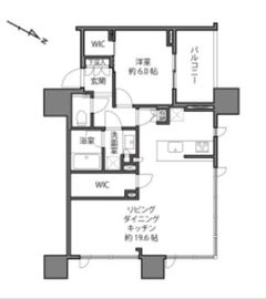 グランドミレーニア タワー＆スイート 30階 間取り図