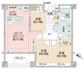 パークホームズ駒沢二丁目 2階 間取り図