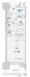 赤坂タワーレジデンス トップオブザヒル 11階 間取り図