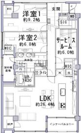 カスタリア東日本橋2 4階 間取り図