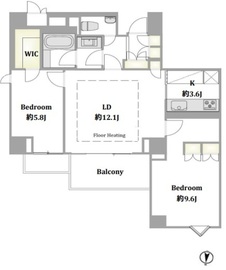 ガーデンハイツ代官山 3階 間取り図