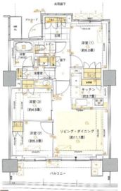 代官山BLESS鉢山 11階 間取り図