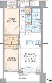 グラーサ渋谷松濤 4階 間取り図