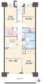 レジディア御茶ノ水 4階 間取り図