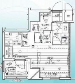 レガリス銀座イースト 3階 間取り図