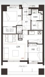 ライオンズシティ恵比寿 12階 間取り図