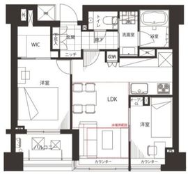 南青山マスターズハウス 5階 間取り図