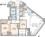 ブリリア一番町 7階 間取り図