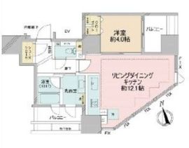 ブランズ四番町 2階 間取り図