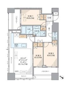 OZIO大手町 27階 間取り図