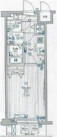 ガーラヒルズ目黒東山 3階 間取り図