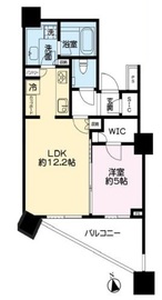 パークコート麻布十番ザタワー 8階 間取り図