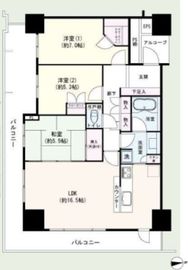 テラッツァ表参道 5階 間取り図
