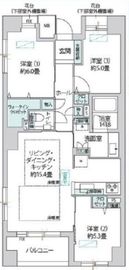 プレミスト南青山 5階 間取り図
